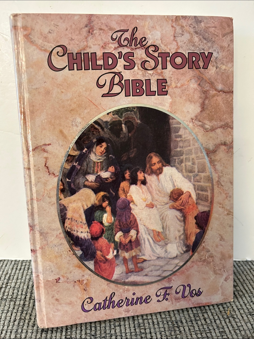 The Child's Story Bible - Hardcover book by Catherine F Vos 1989 vintage Bible